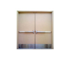 1.5hours steel fire door with panic bar